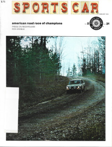 SPORTS CAR 1973 FEB - RON GRABLE, AMERICAN ROAD RACE